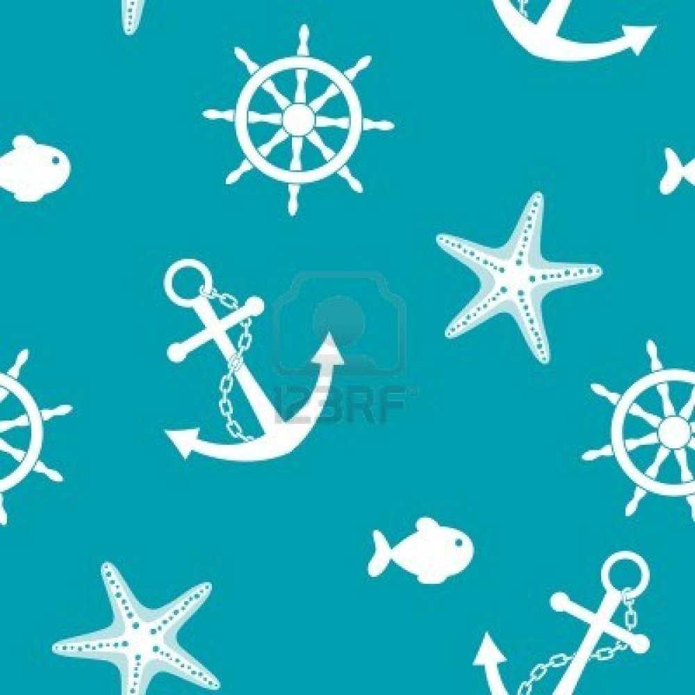 Паттерн морская тема