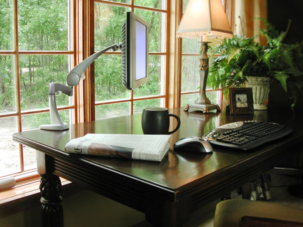 Уютное рабочее место