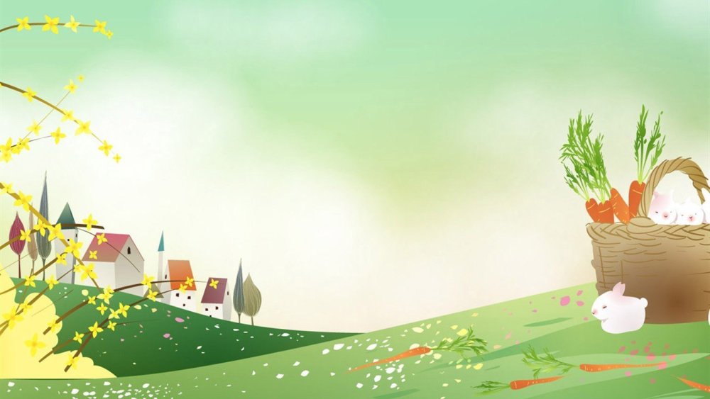 Огород мультяшный