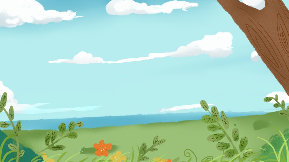 Фоны для презентаций мультяшные