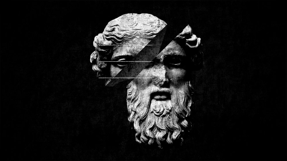 Греческий фон для презентации