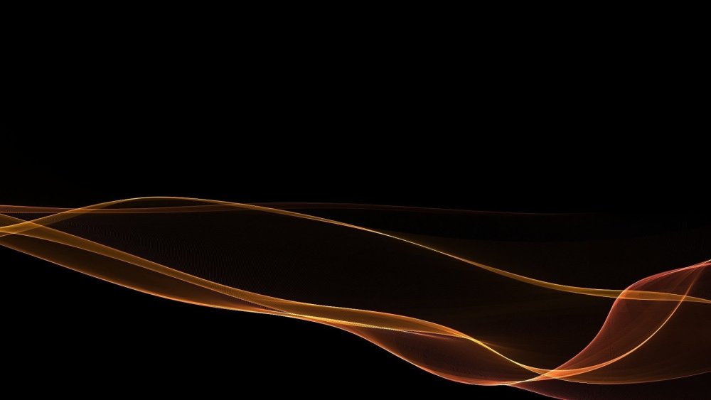 Абстрактные линии на черном фоне