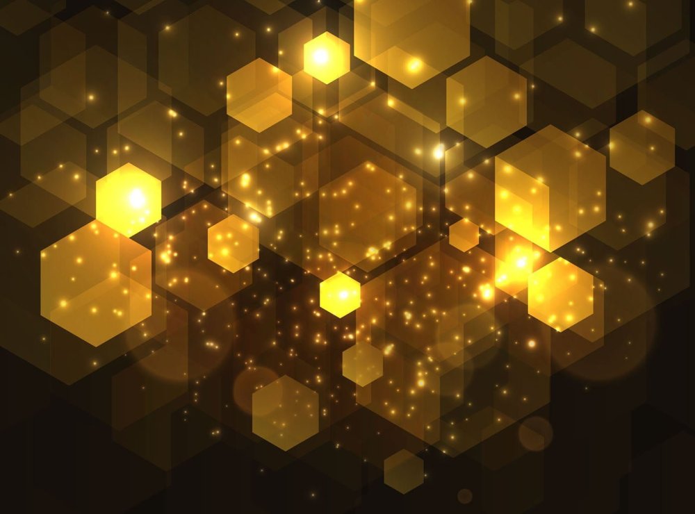 Background Black Gold 5k