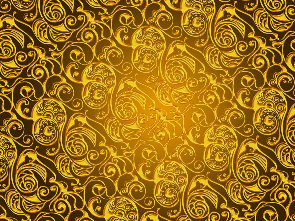 Золотой фон Версаче