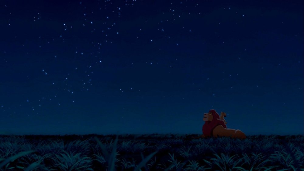 Король Лев звездное небо