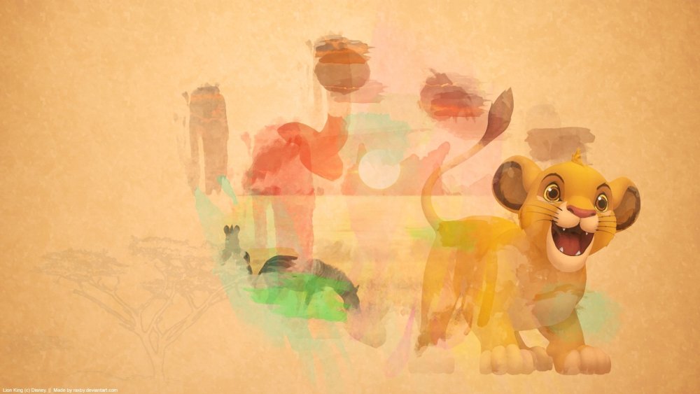 Симба обои на телефон