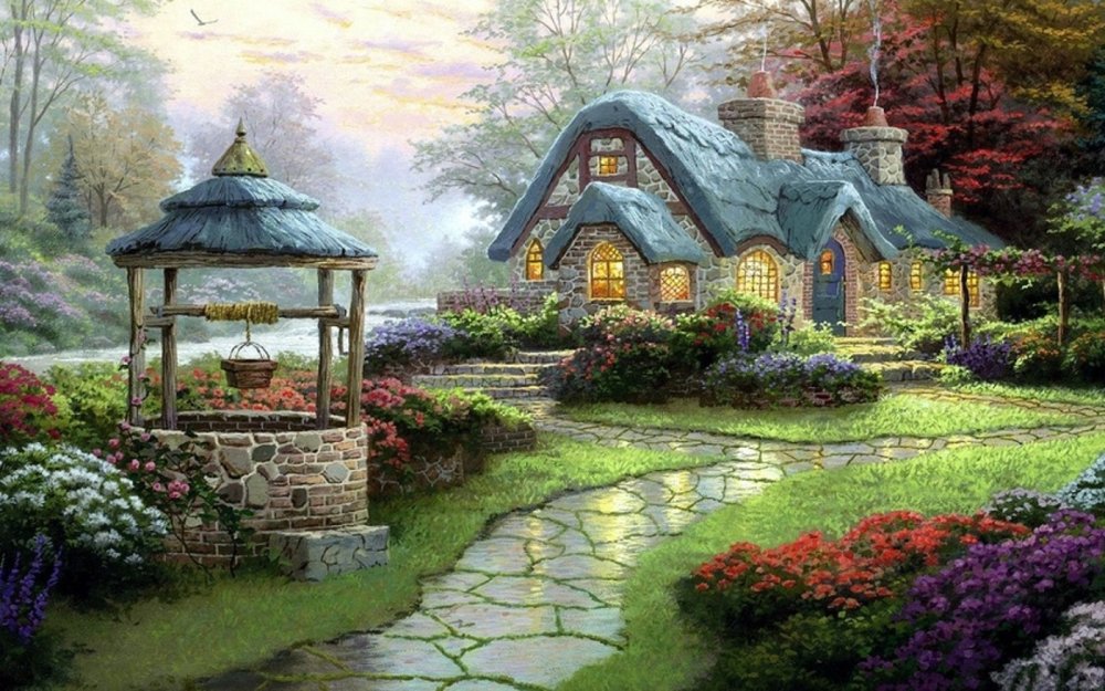 Домик сказочный Томас Кинкаде