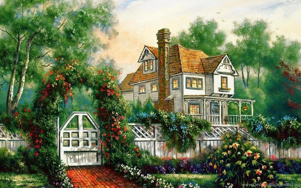 Кинкейд Томас сад изгородь