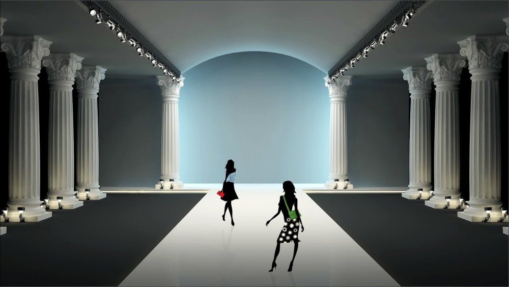 Показ мод фон