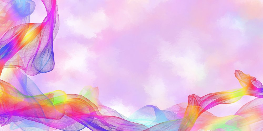 Радужный фон