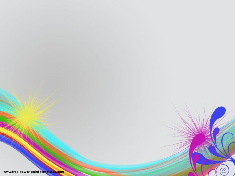 Цветной слайд