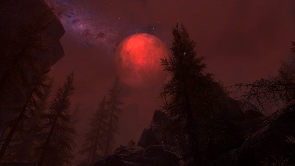 Скайрим красная Луна