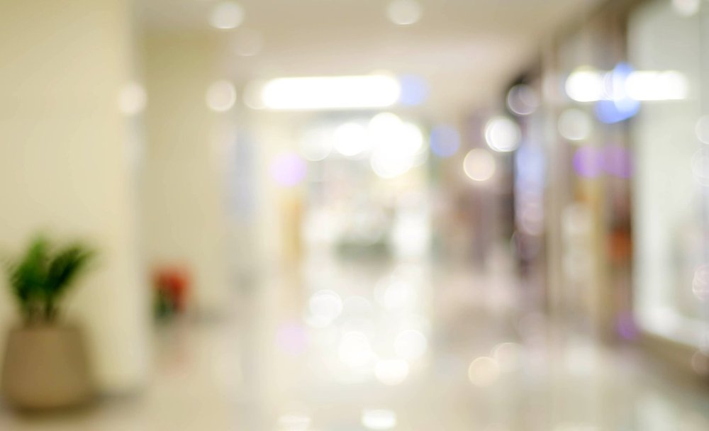 Размытый интерьер