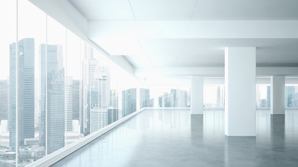 Размытый серый фон офис