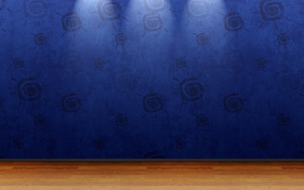 Синяя стена