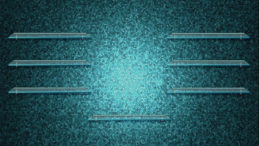 Фон для рабочего стола с полками