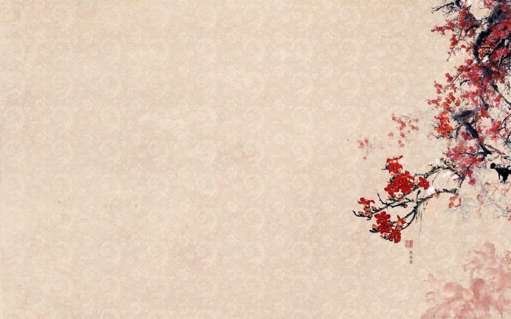 Красивый фон в японском стиле