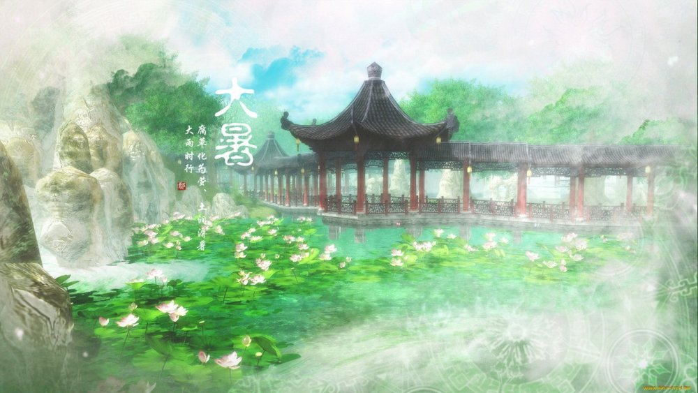 Фон для рабочего стола японский стиль