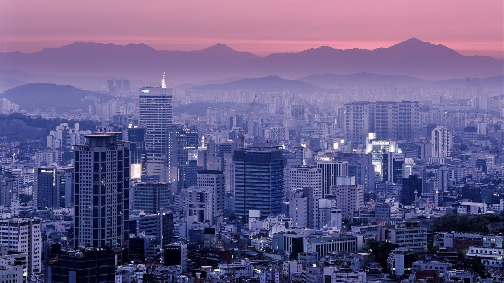 Пейзаж Корея Сеул