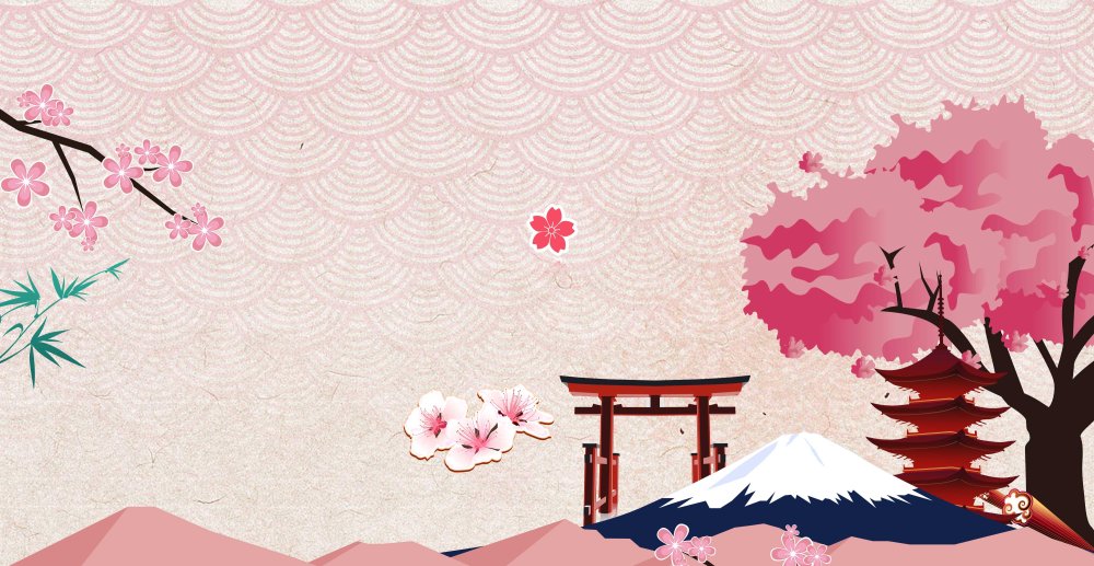Фон в японском стиле