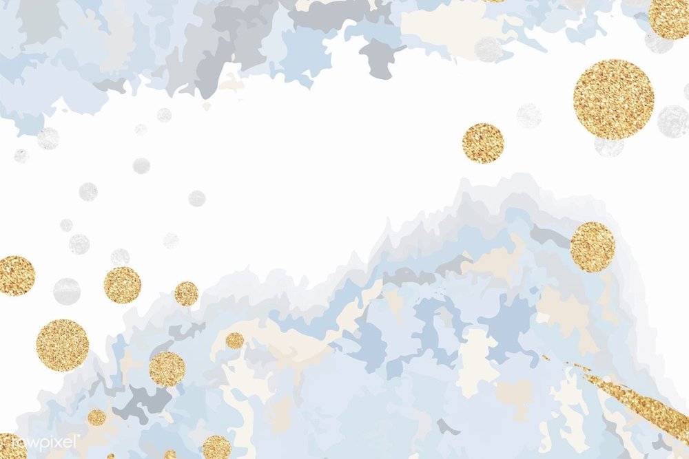 Акварельный фон золото