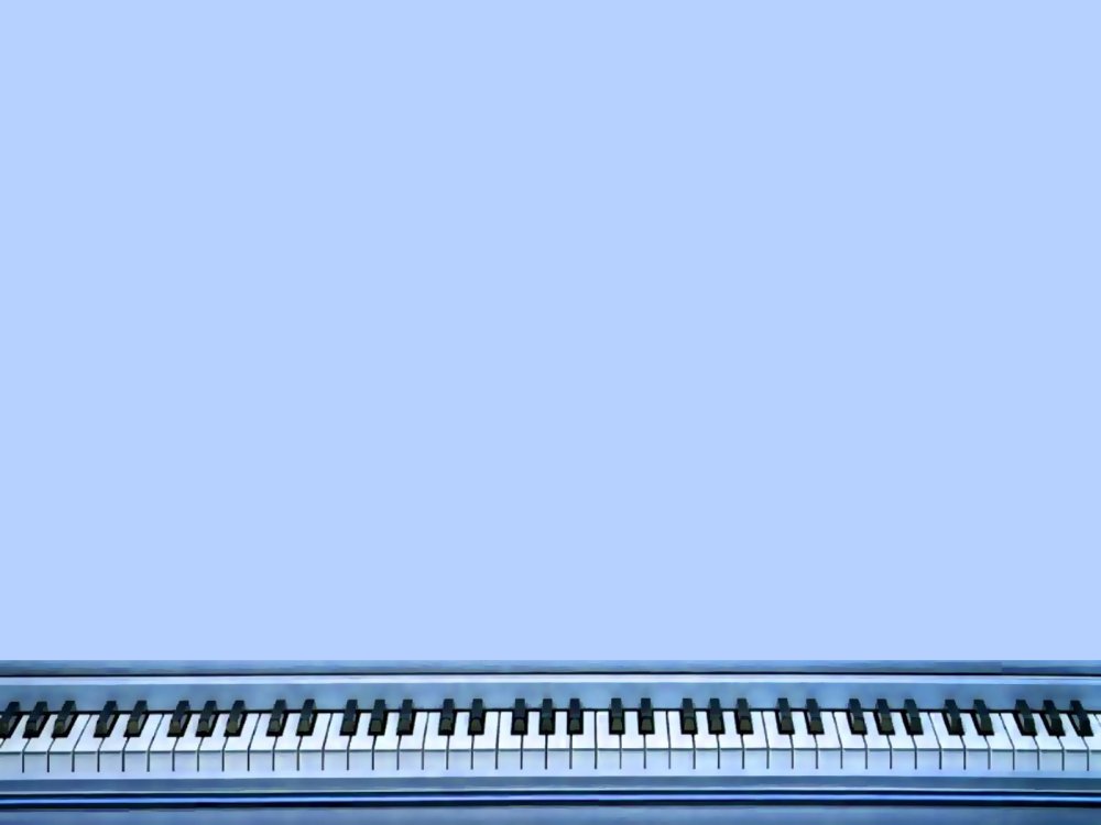 Чёрно белое пианино