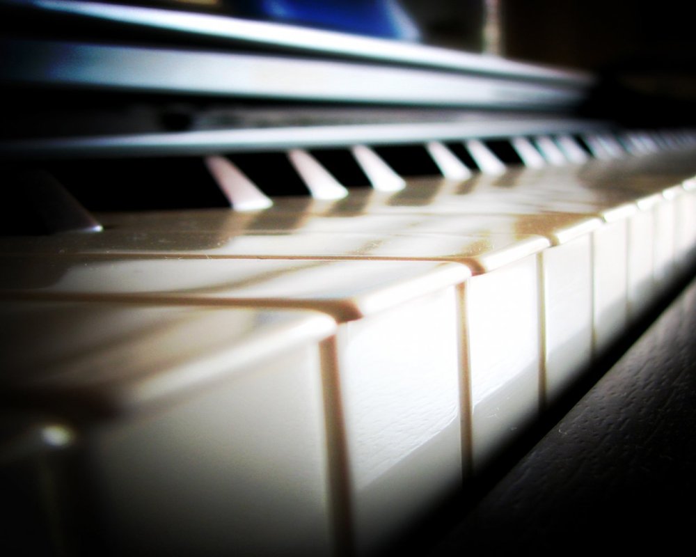 Клавиши пианино арт