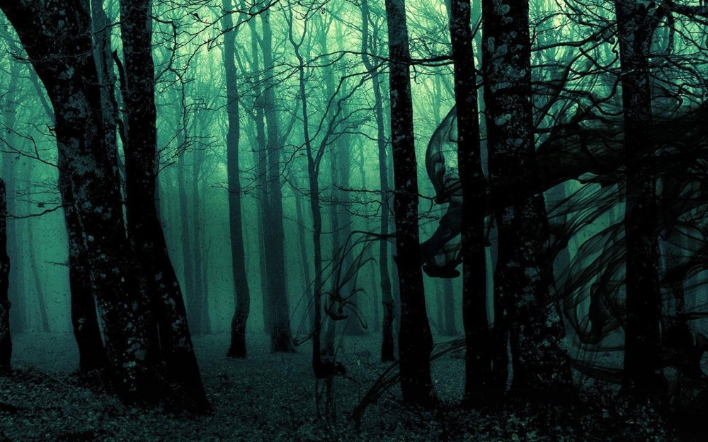 Жуткий лес