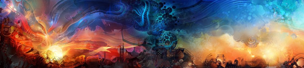 Абстракция панорама