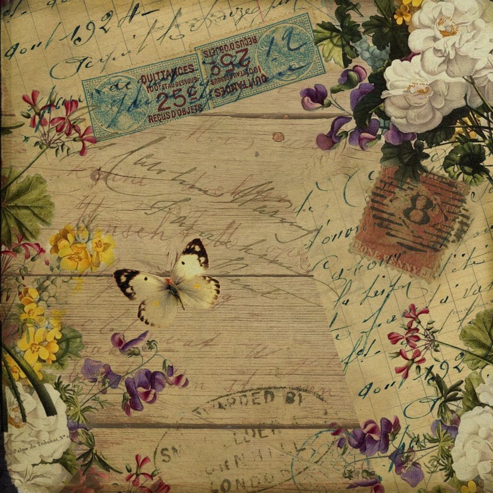 Винтажная бумага для декупажа