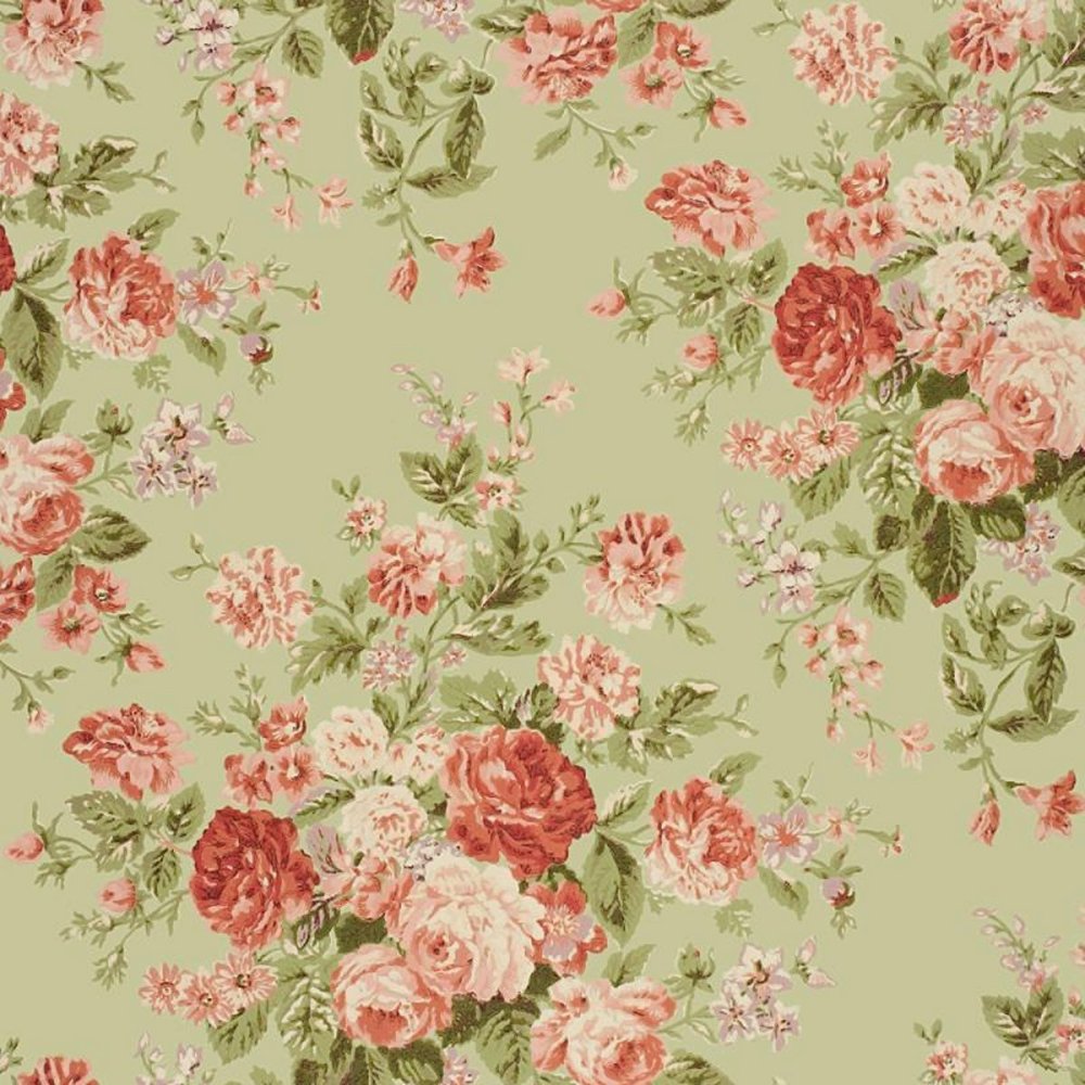 Обои с цветочным узором