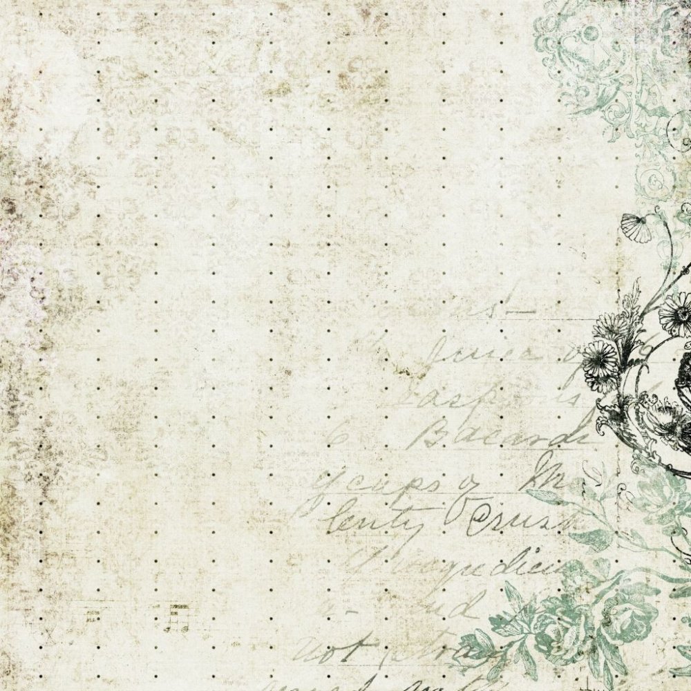 Бумага для скрапбукинга Винтаж