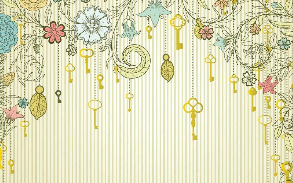 Винтажный фон детский