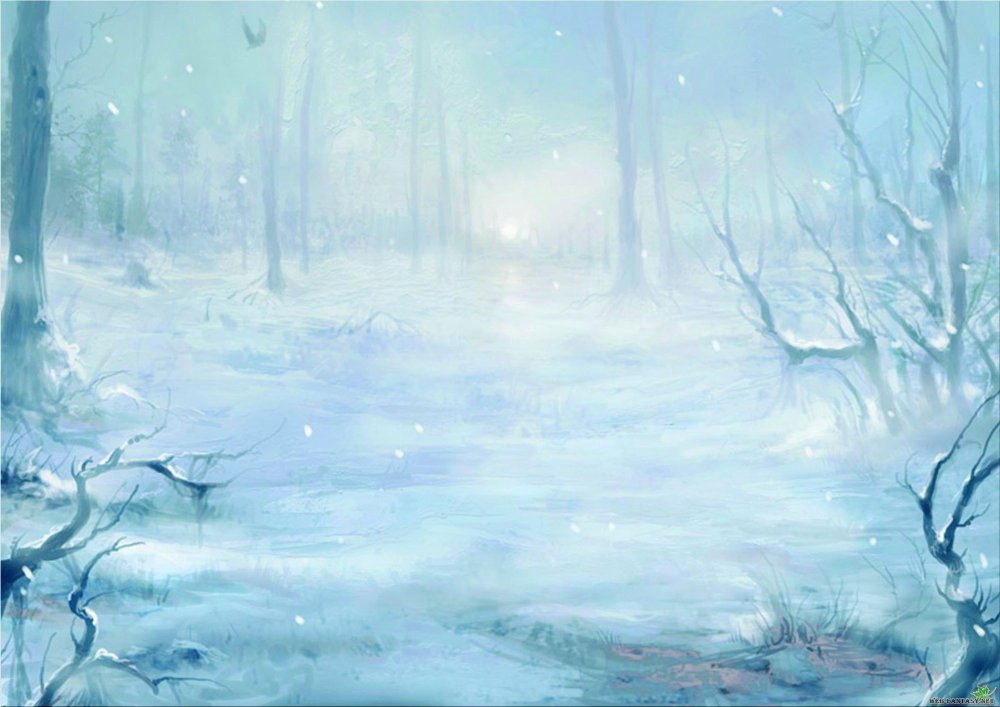 Снегопад арт