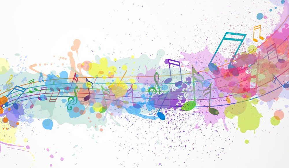 Фон для музыкального стенда