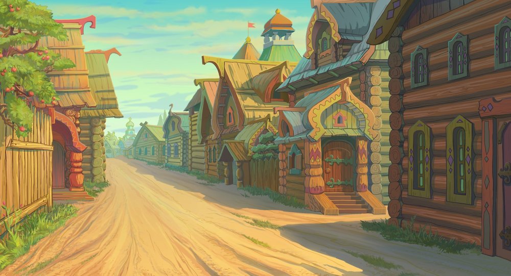 Киевская Русь город Киев три богатыря