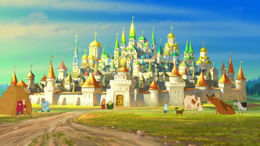 Три богатыря и наследница престола мультфильм 2018