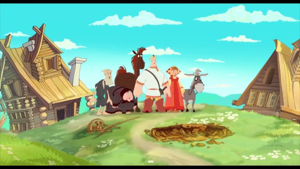 Три богатыря алёша Попович