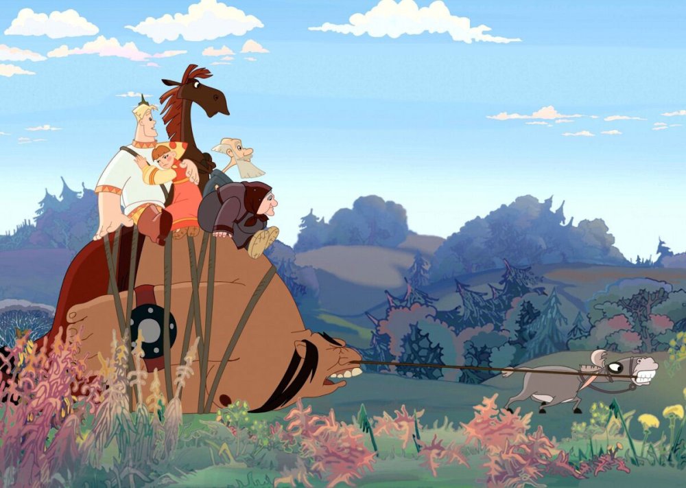 Три богатыря алёша Попович