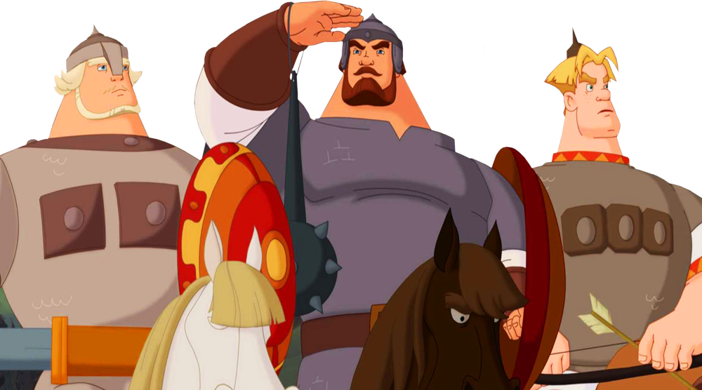 Три богатыря герои Алеша Попович