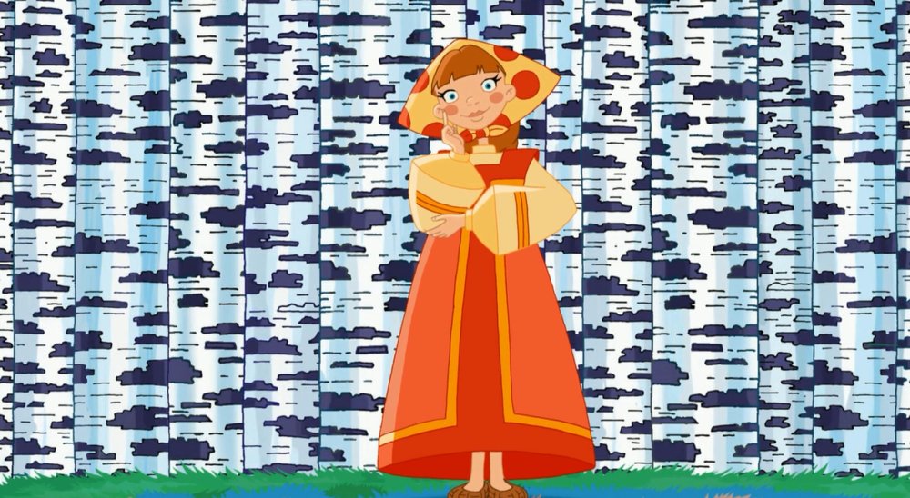 Змей Горыныч и три богатыря мультик