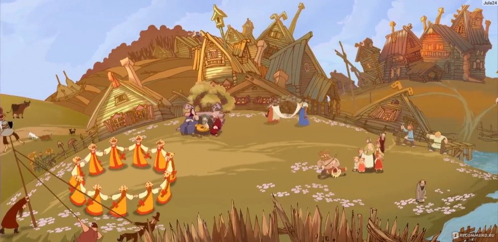 Аниме пейзажи Хаяо Миядзаки