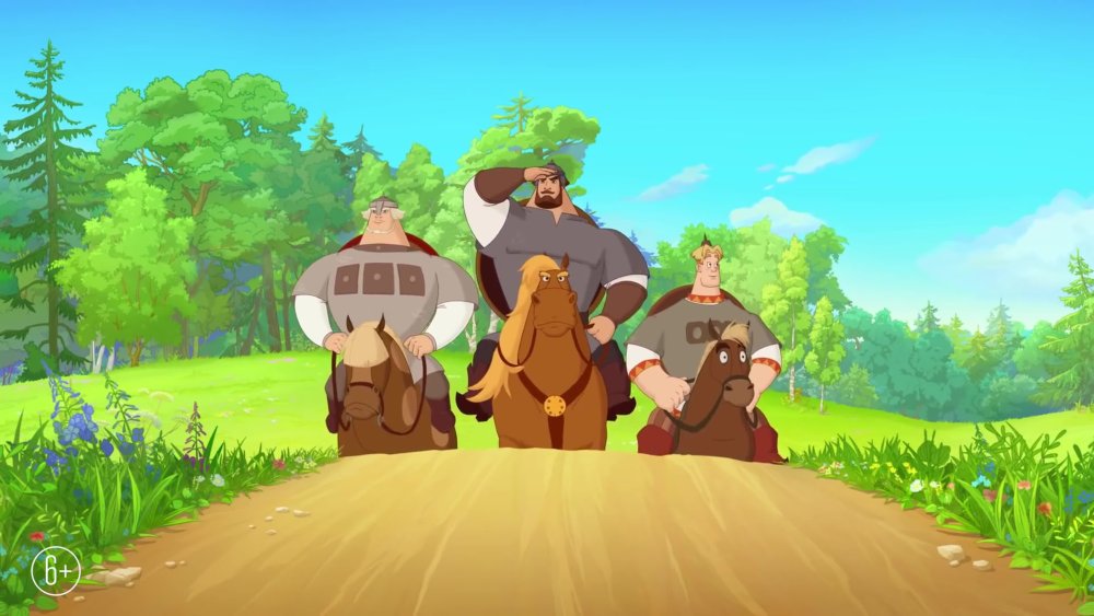 Три богатыря город Царьград