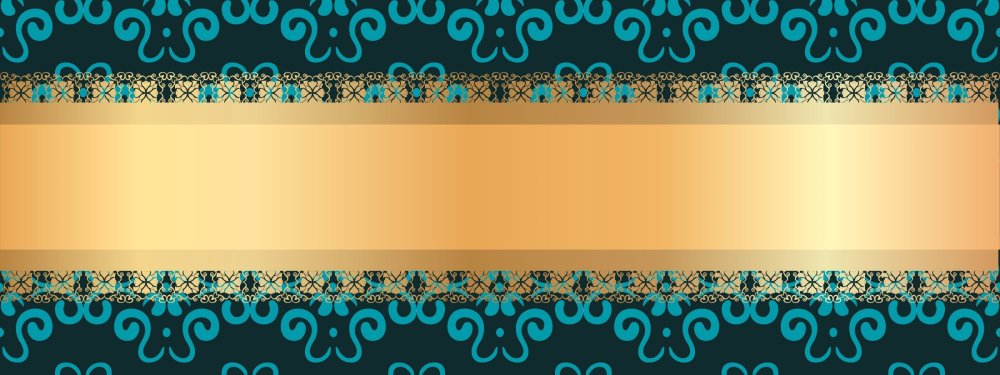 Синий фон с узорами