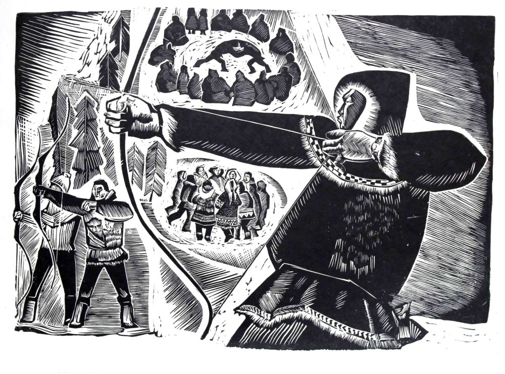 Гравюры народов севера