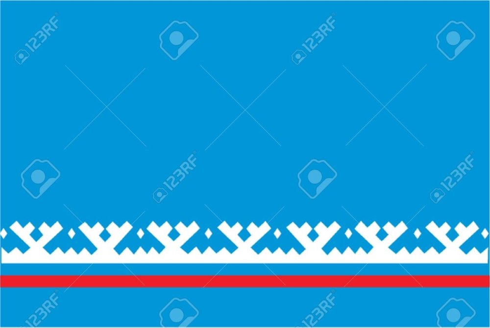 Флаг Ямало-Ненецкого автономного округа
