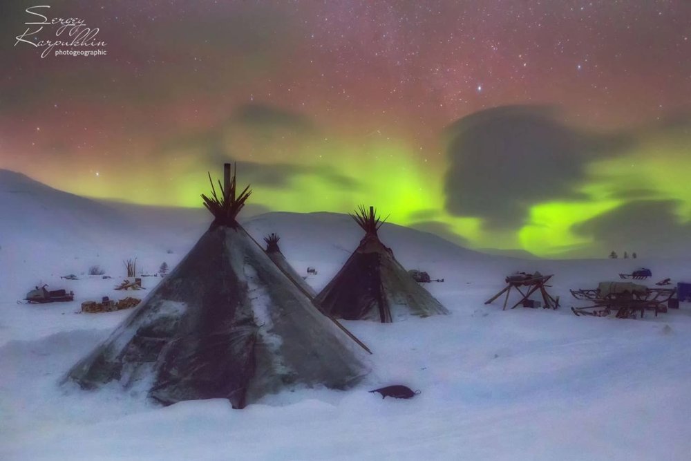 Север Ямал чум