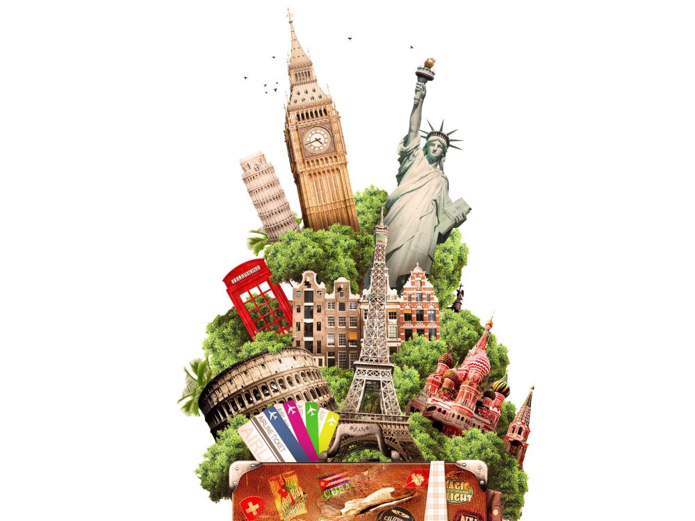 Путешествие без фона