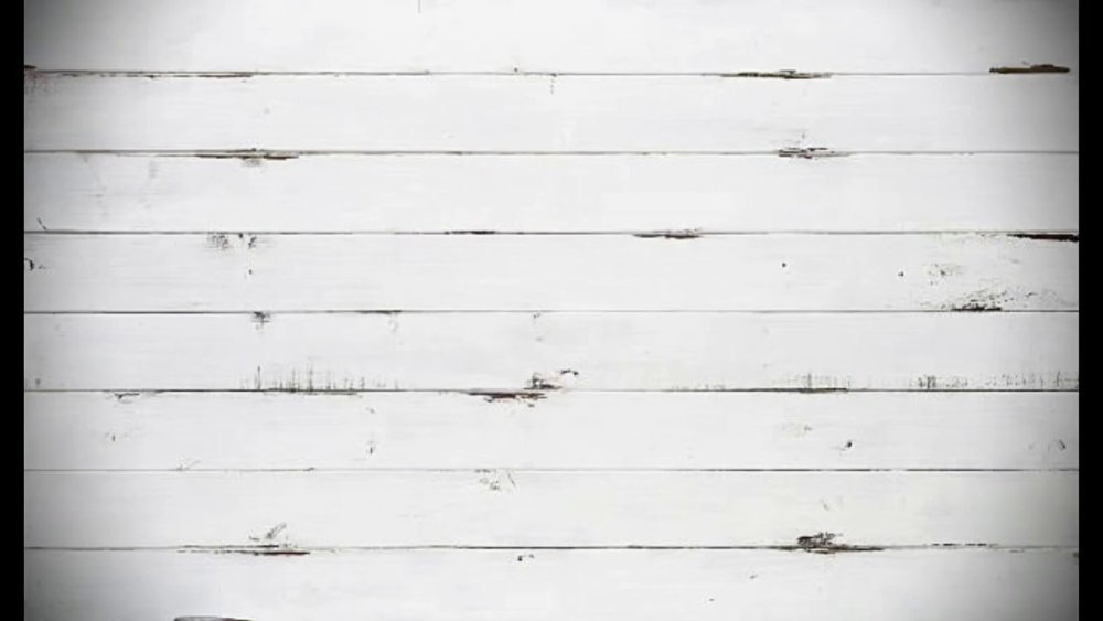 Белые доски горизонтальные