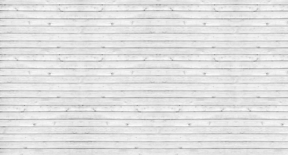 Белая деревянная стена